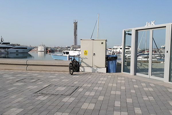 GRP Enclosure at Mina Rashid Marina Project